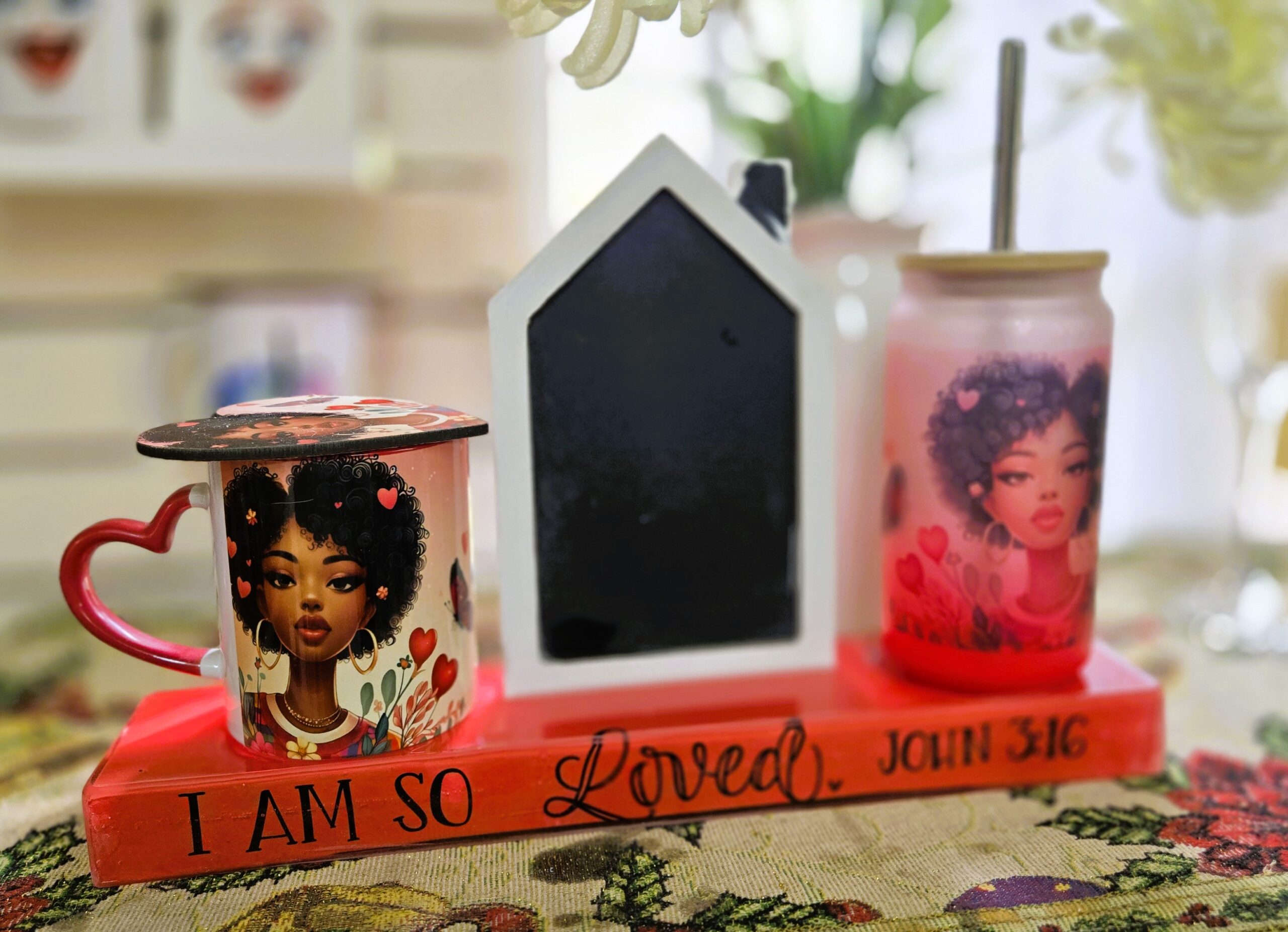 I Am So Loved Lady Bug Mug Mate - Image 3