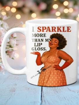 I Sparkle Photo Mug