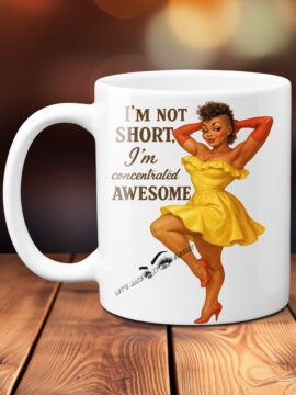 I'm Not Short Photo Mug