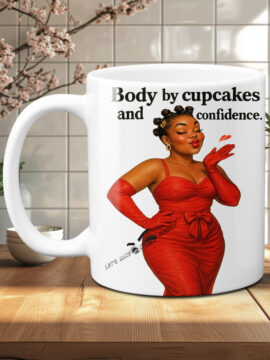 Body by Cupcakes Photo Mug