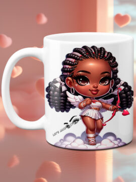 Jamaican Cutie Cupid #1 Photo Mug