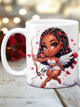 Jamaican Cutie Cupid #2 Photo Mug