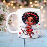 Jamaican Cutie Cupid #5 Photo Mug