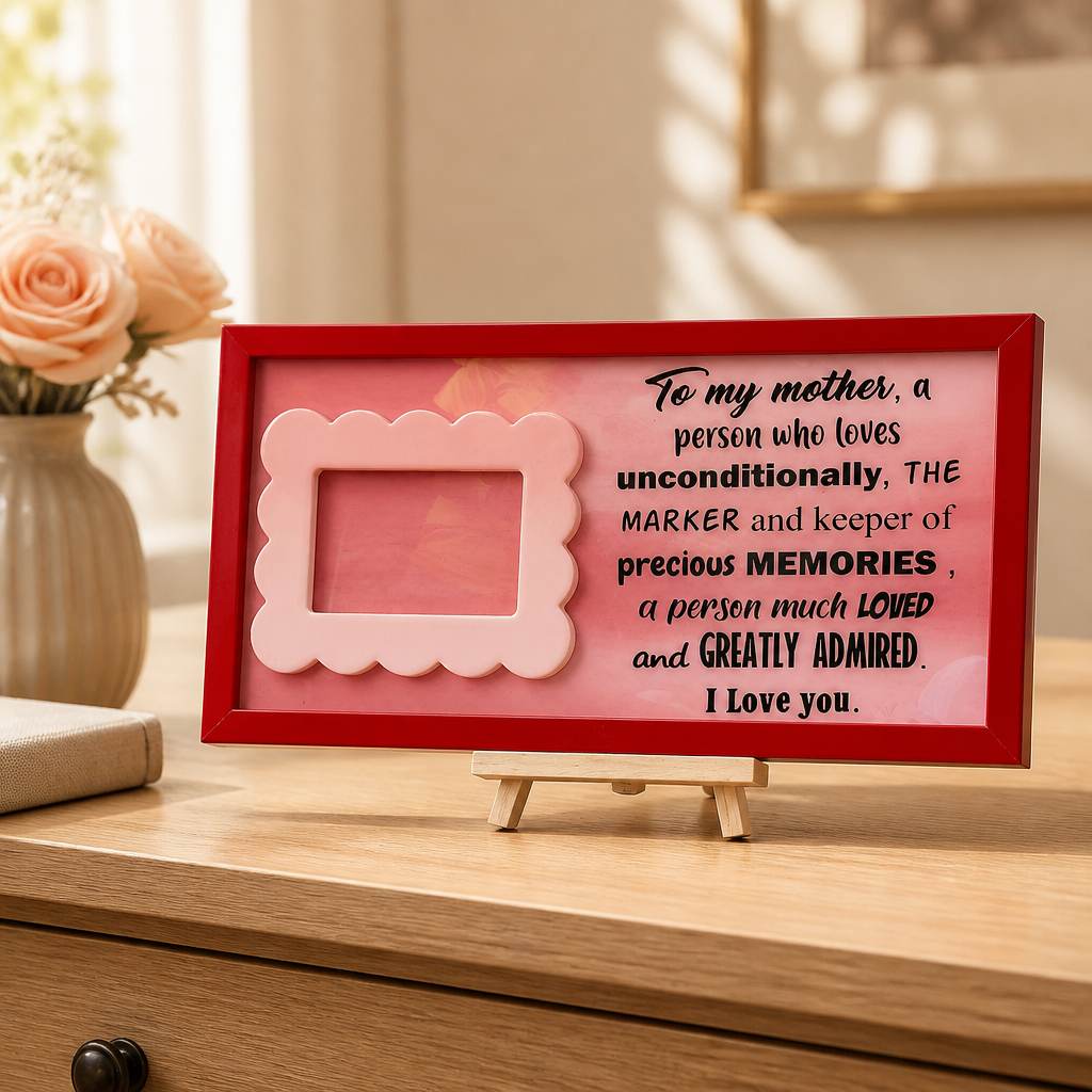 Mother’s Love Personalized Keepsake Photo Frame - Image 3