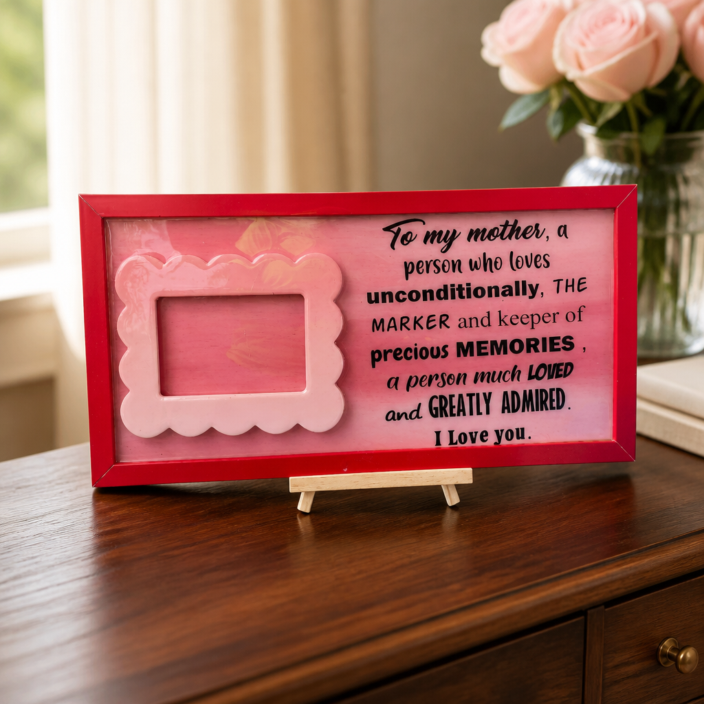 Mother’s Love Personalized Keepsake Photo Frame