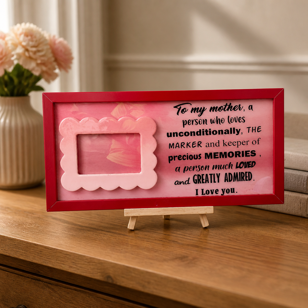 Mother’s Love Personalized Keepsake Photo Frame - Image 2