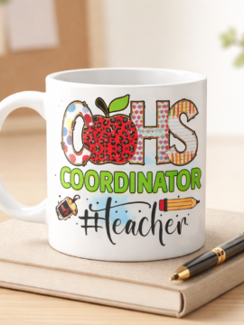 “COHS Coordinator Pride” Teacher Photo Mug